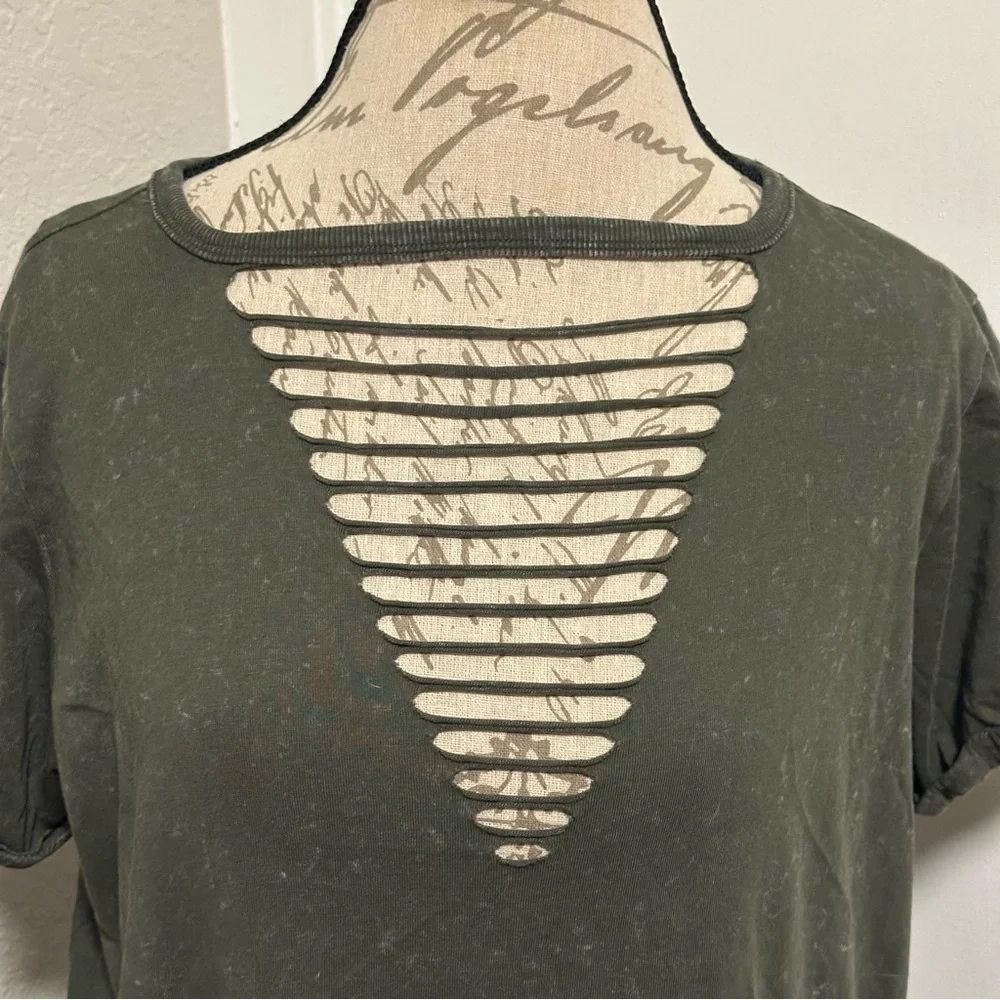 Torrid Mini Jersey Destructed Front T-Shirt Dress